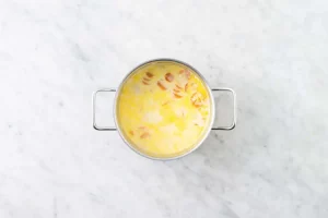 Crema casera de zanahoria, gambas y nueces - Toscamare, congelados frescos del mar